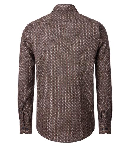Freizeithemd XL Comfort Fit - Braun
