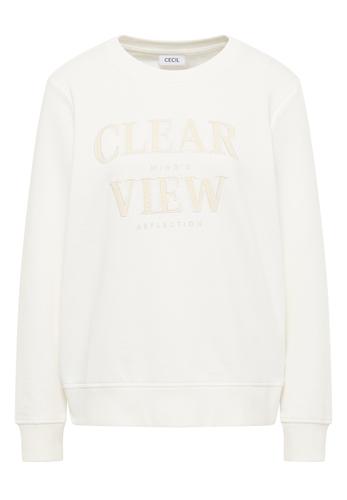 Sweatshirt mit Wording