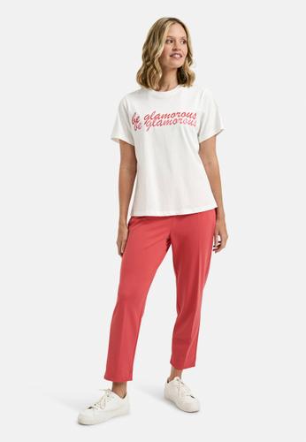 T-Shirt Wording XL - Offwhite