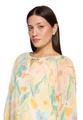 Schlupfbluse 40 Figurumspielend - Yellow/Green