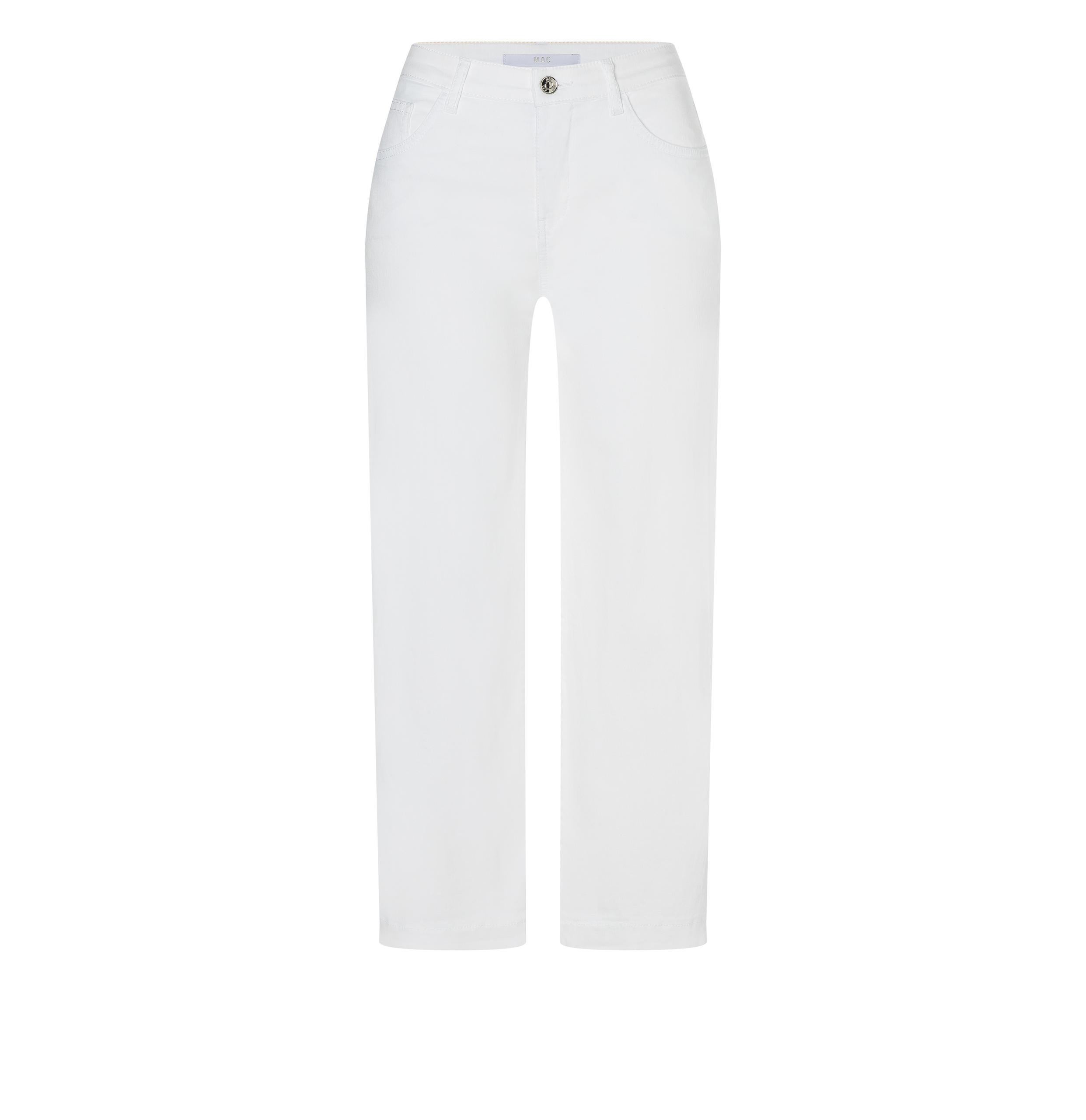 MAC JEANS - CULOTTE, Super light denim 40/OL - Weiß