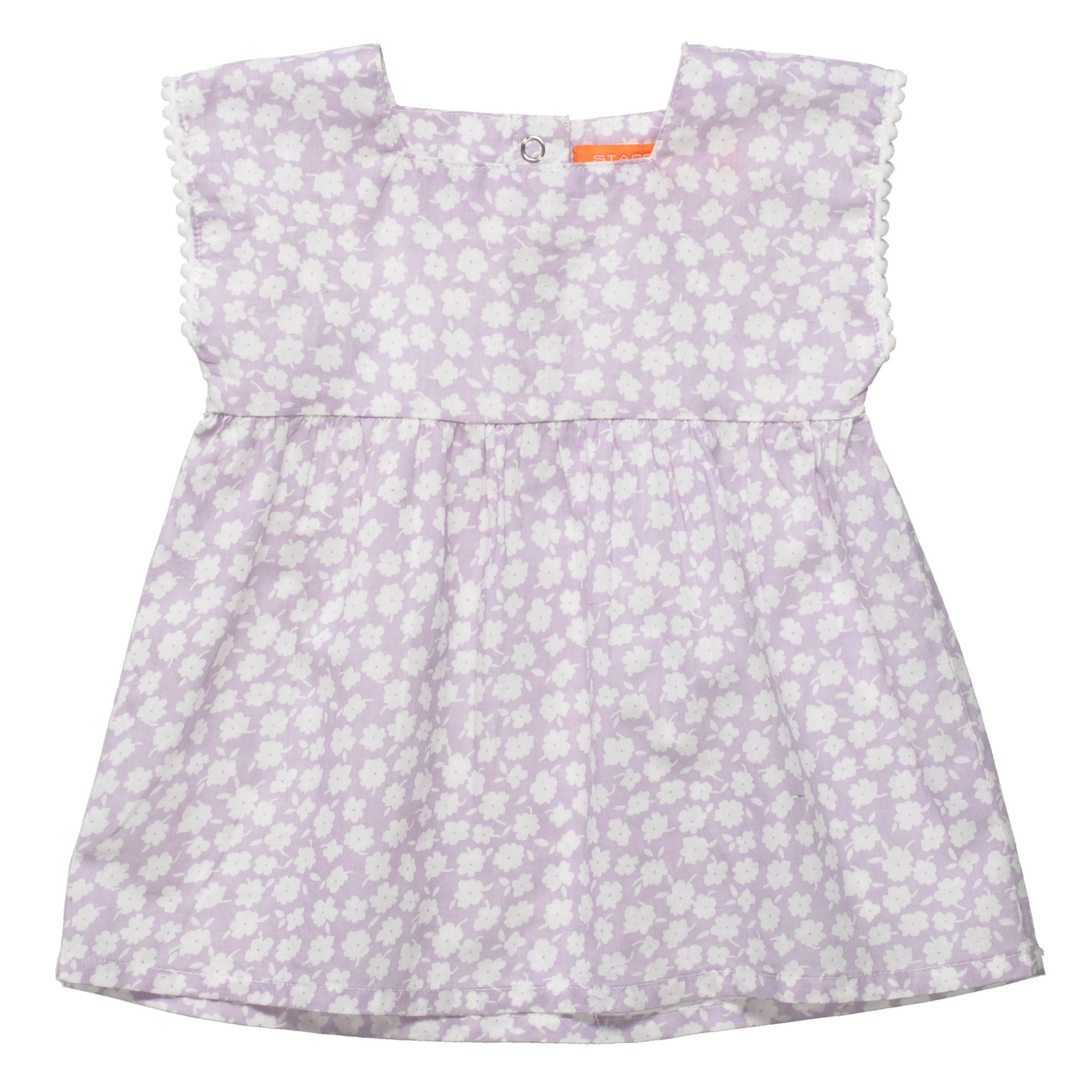 Kleid mit Allover-Print 74 bequem - Pastel Lilac Aop