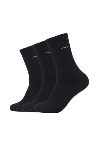 Basic Sportsocke, 3 Paar - Schwarz / 47/49
