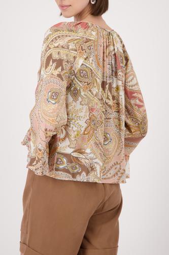 Bluse mit Paisleymuster