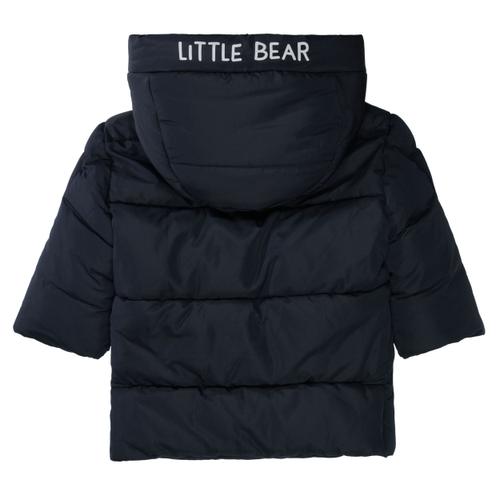 Jacke mit Wording auf der Kapuze 74 bequem - Deep Marine