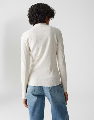 Langarmshirt "Suhanna" - Beige / 40