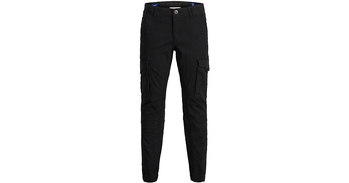 JPSTPAUL JJFLAKE AKM 542 NOOS JNR 164 Slim Fit - Black