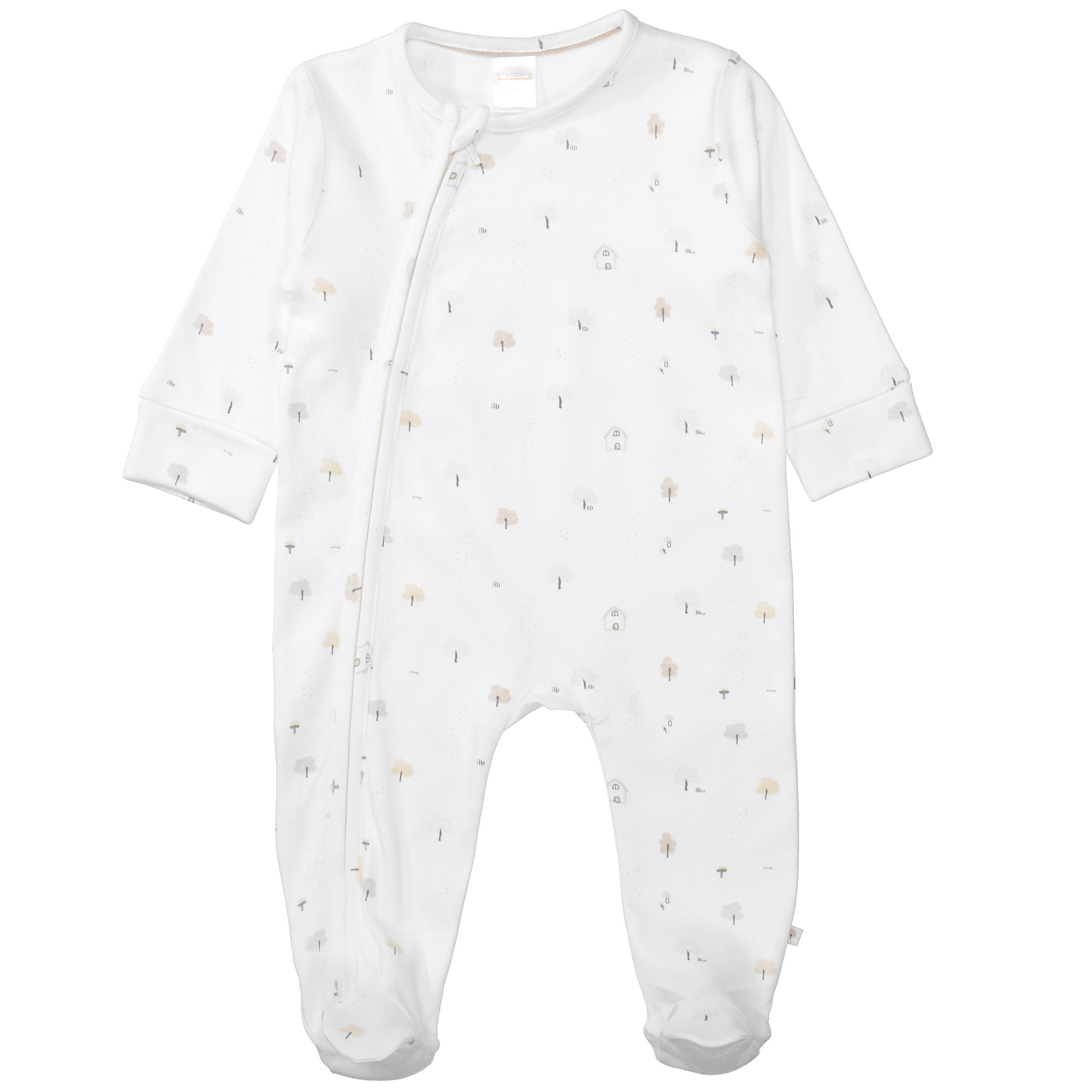 Pyjama 1 tlg. 62 - Soft White Aop