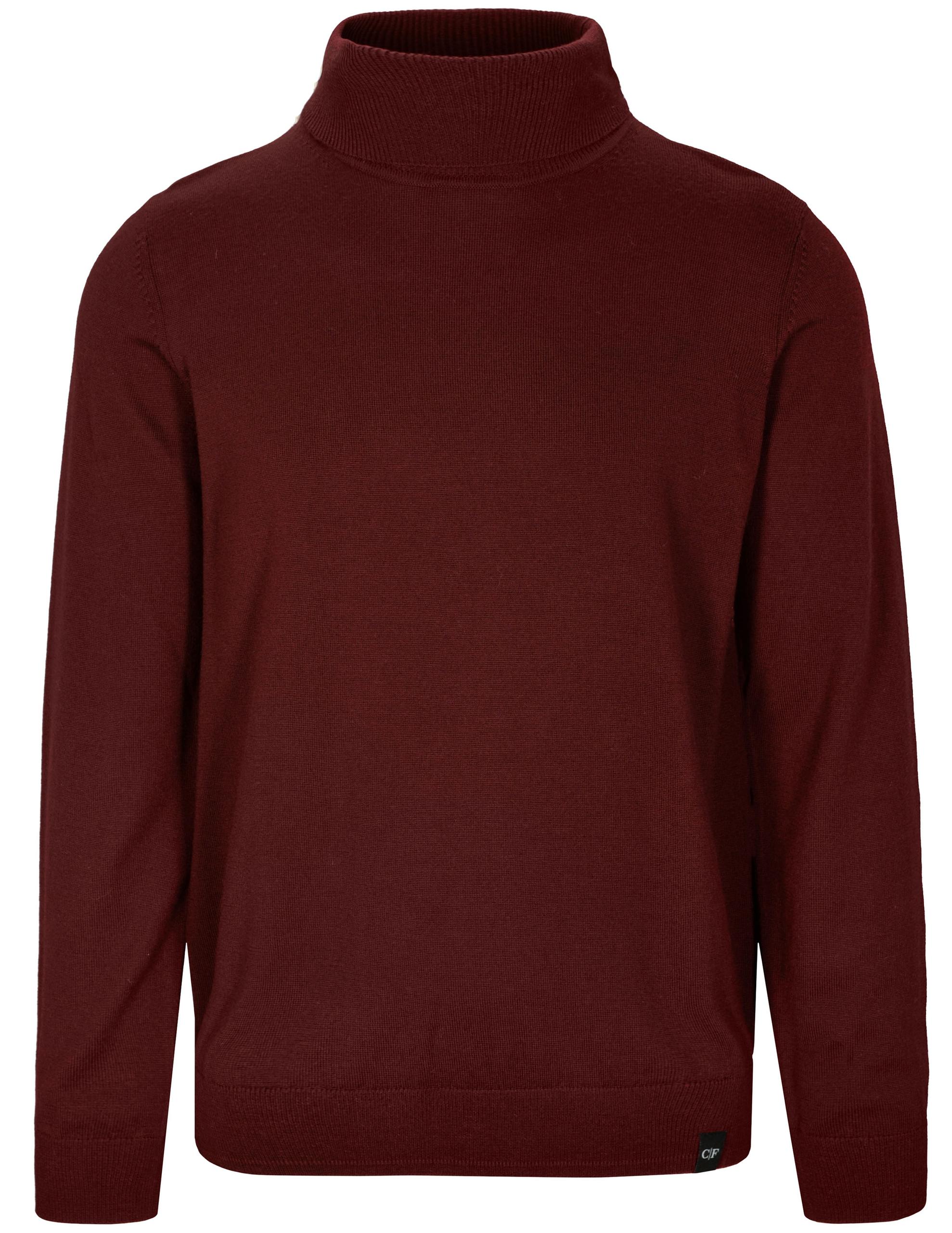 (S)NOS Rollkragen-Pullover Uni 3XL - Rhubarb