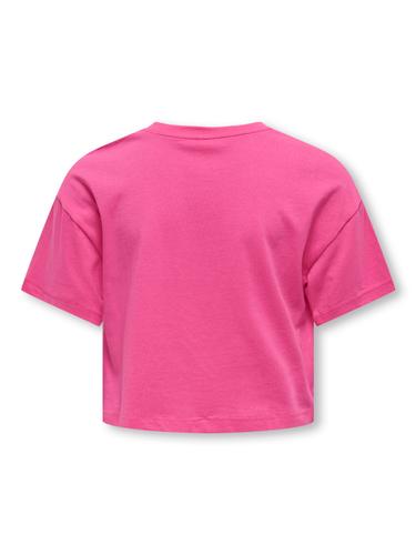 KOGOLIVIA LIFE LOOSE S/S GENERA. TOP JRS 146/152 Locker geschnitten - Fuchsia Fedora