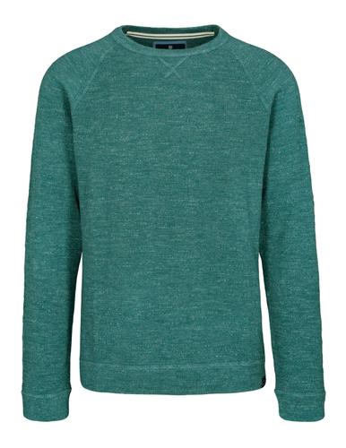 Rundhalspullover 100% organic Cotton XXL - Palm Green