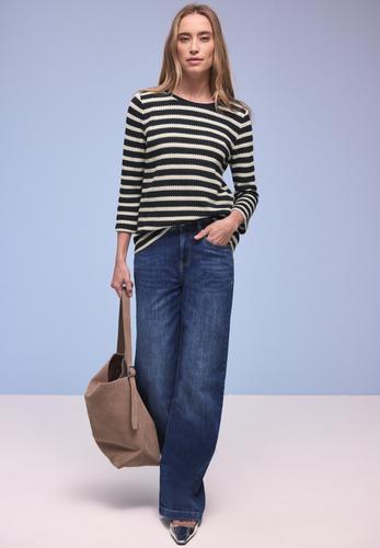 Gestreiftes Shirt 42 - Shadowed Navy