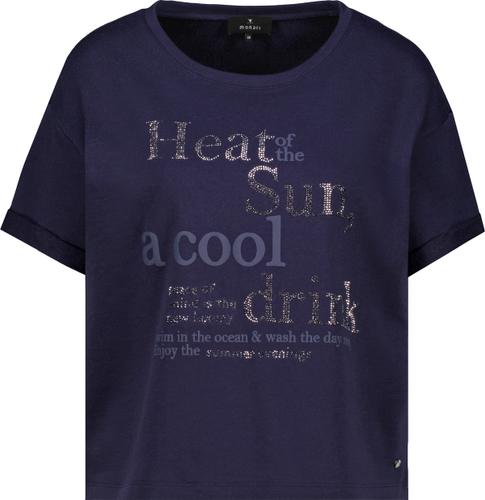 Sweatshirt mit toniger Schrift