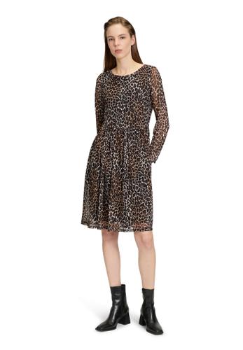 Freizeitkleid 44 Leicht tailliert - Brown/dark Blue