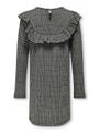 KOGALLEN CHECK DRESS JRS 158/164 Normal geschnitten - Black