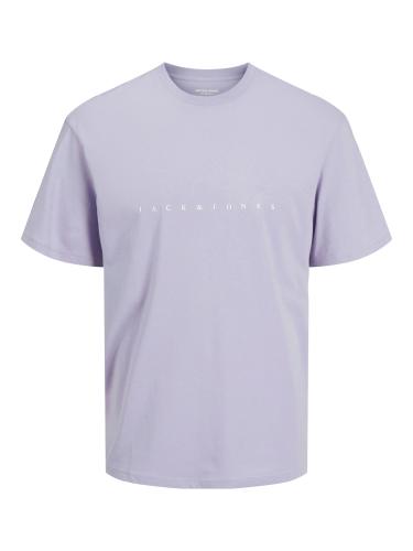 JJESTAR JJ TEE SS NOOS JNR 152 Locker geschnitten - Languid Lavender