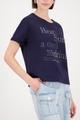 Sweatshirt mit toniger Schrift