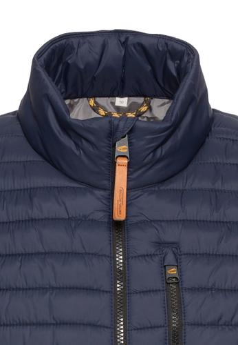 Quilted vest made from recycled polyamide