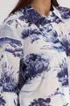 Bluse mit Landschaftsdruck