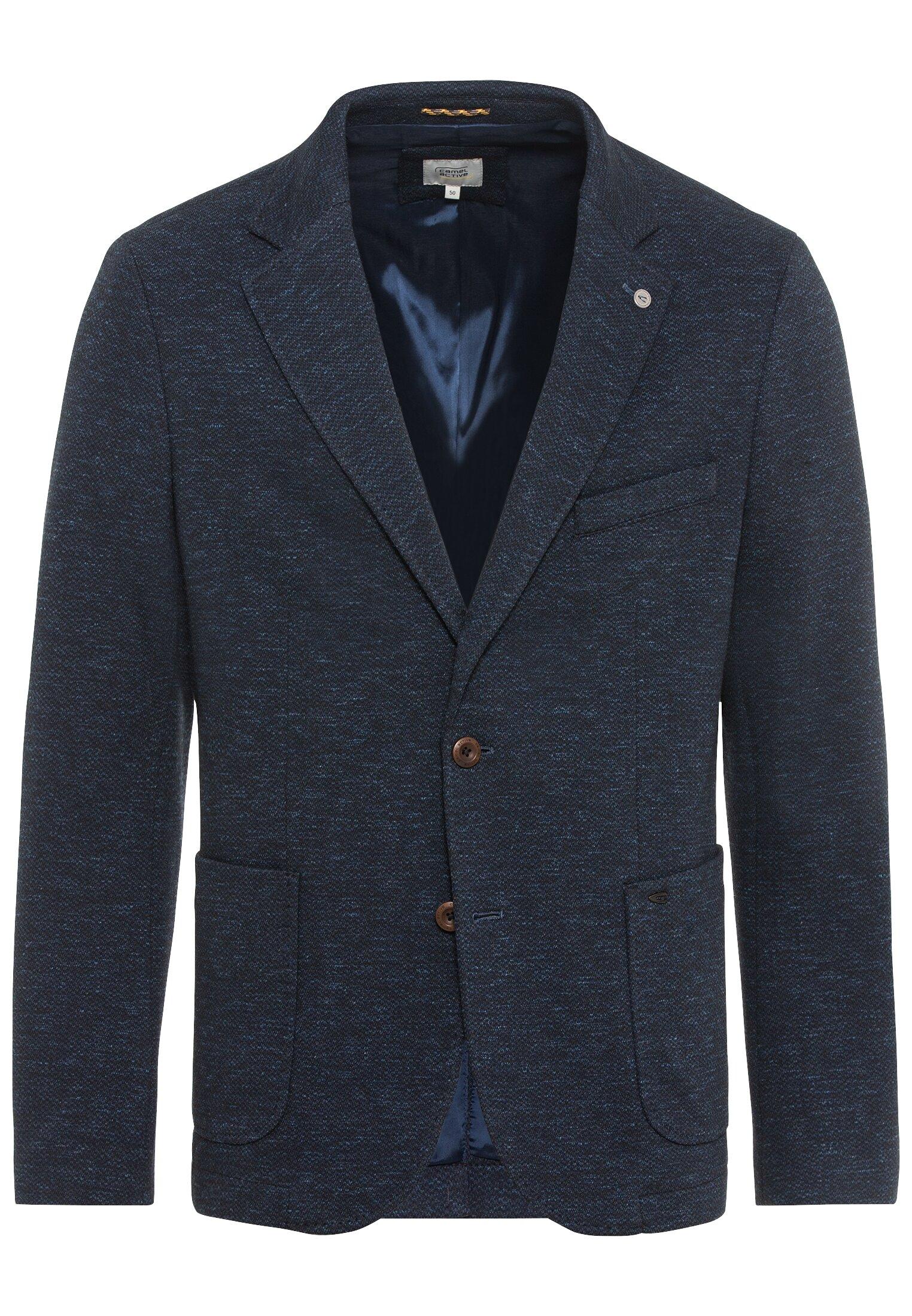 Casual Sakko aus einem Baumwolljersey 56 Regular Fit - Night Blue