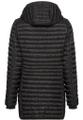 Steppjacke aus recyceltem Polyamid Schwarz 46