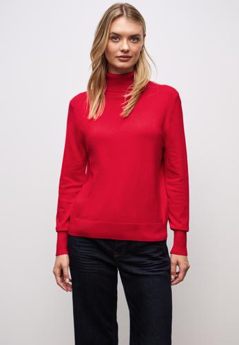 Rollkragenpullover 46 - Racing Red