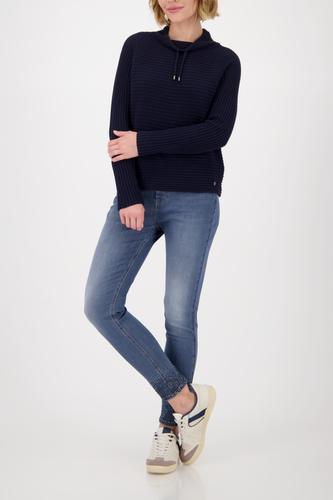 Pullover mit Rippenstruktur
