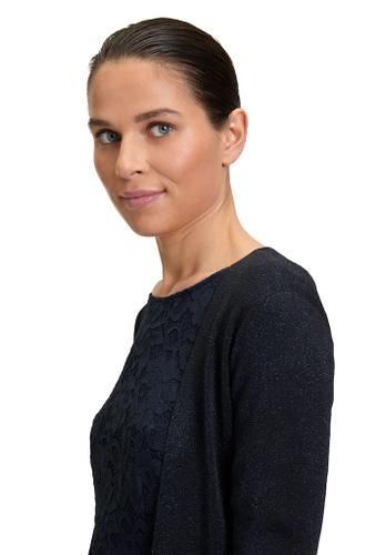 Strickbolero Blau S