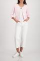 Strickjacke mit Flammgarn 36 - French Rose