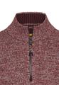 Strick-Troyer mit melierter Struktur XL Regular Fit - Amber Red