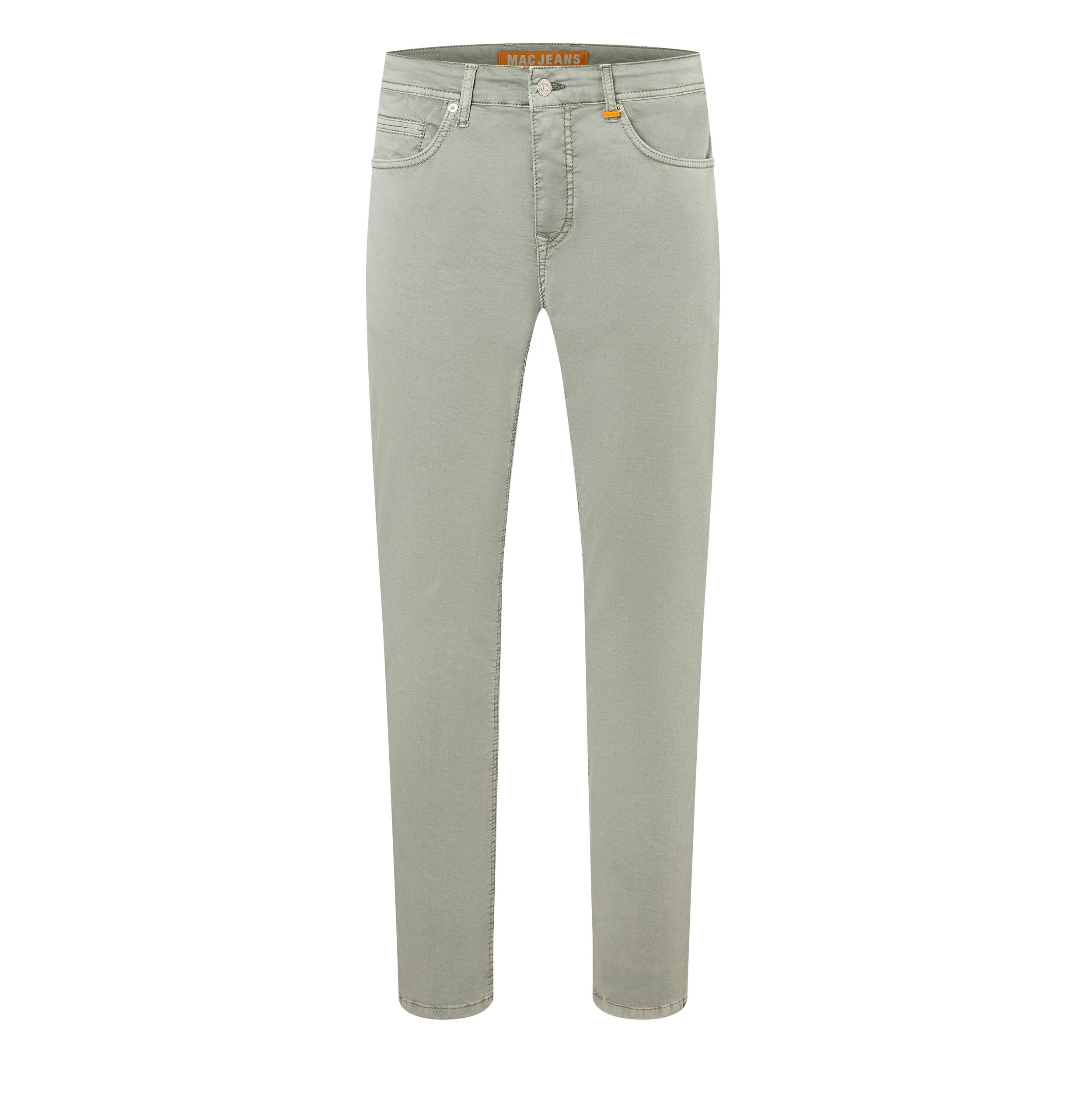 MAC JEANS - Arne, Authentic Stretch Gabardine 33/30 - Grün