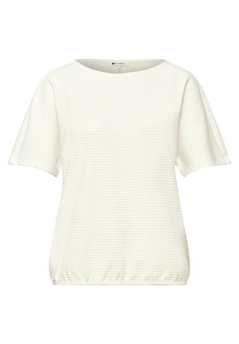 Dropped Shoulder Shirt mit Struktur