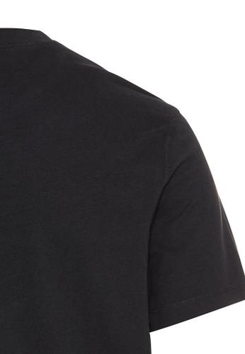 T-Shirt mit Print aus Organic Cotton Blau M