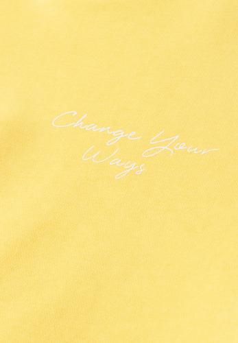 Hoodie mit Backprint 40 - Bloom Yellow