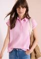 Dropped Shoulder Bluse mit Struktur