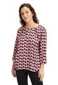 Casual-Bluse 40 Lässig - Pink/dark Blue