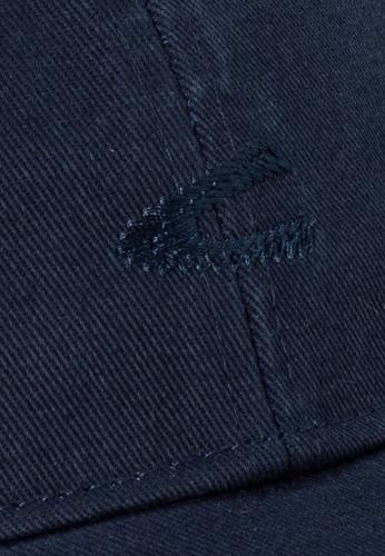 Cap aus Baumwolle Blau OS