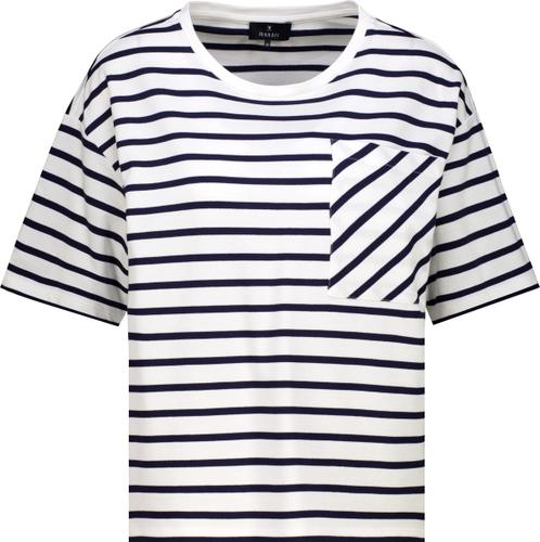 Gestreiftes T-Shirt 42 - Marine Ringel