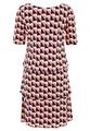 Stufenkleid 38 Gerade - Pink/dark Blue