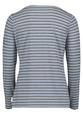Casual-Shirt M Gerade - Blau/grau