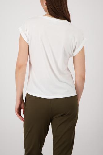T-Shirt mit Print 46 - Cream
