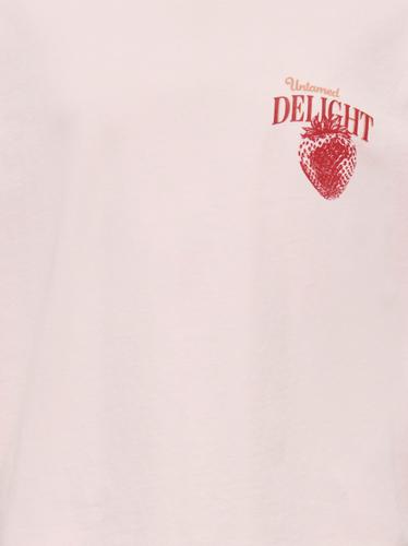KOGSARA LIFE SS PRINT WASHED TOP JRS