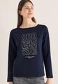 Shirt mit Stickerei M - Universal Blue