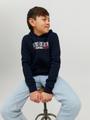 JJECORP LOGO SWEAT HOOD PLAY4 NOOS JNR 176 Normal geschnitten - Navy Blazer