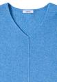 V-Neck Pullover L - Fountain Blue Melange