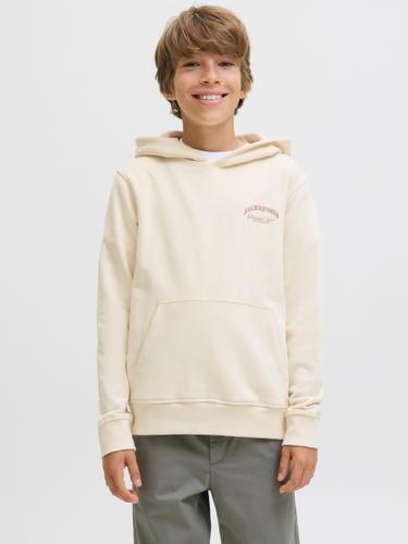 JJEBRANDES BACKP RELAXED SWEAT H SN JNR 164 Locker geschnitten - Antique White