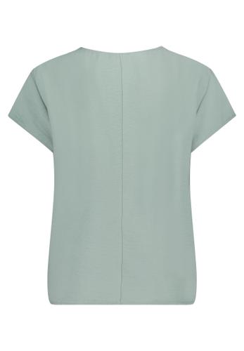 Blusenshirt 36 Figurumspielend - Chinois Green