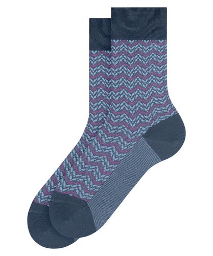 FALKE Colour Waves Herren 41-42 - Atlantic