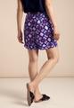 Paperbag Shorts mit Print 34 - Bellflower Lilac