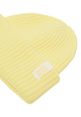 Beanie in Unifarbe One size - Iced Yellow